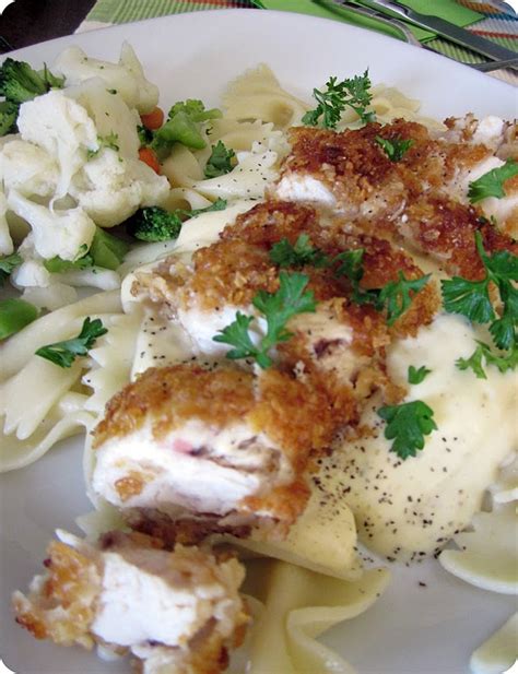 Crispy Chicken With Creamy Italian Sauce And Pasta Six Sisters Stuff