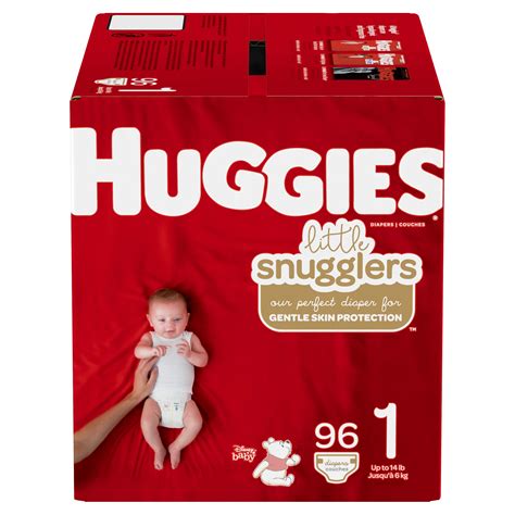 Huggies Little Snugglers Baby Diapers Size 1 96 Ct