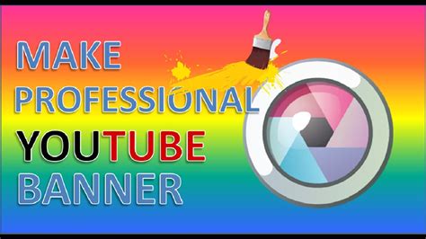 Pixlr Tutorial How To Make A Professional Youtube Bannerchannel Art