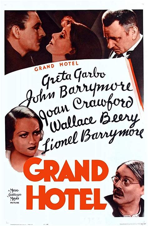 Grand Hôtel Film 1932 SensCritique