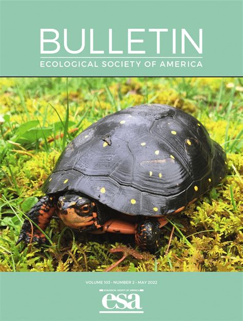 Pdf Bulletin Of The Ecological Society Of America April 2022 Cover