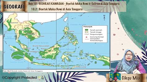 F Geo Bentuk Muka Bumi Dan Saliran Di Asia Tenggara Bentuk Muka