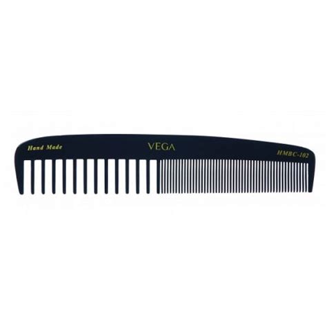 Plastic Black Vega Hmbc 102 Graduated Dressing Comb For Professional
