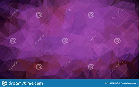 Abstract Multicolor Dark Purple Geometric Rumpled Triangular Low Poly