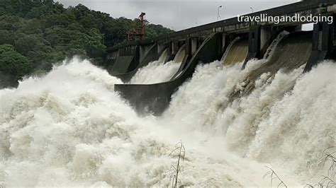 Kerala Floods Overflowing Peringalkuthu Dam Video Dam All Gates