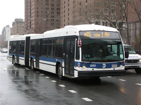 Mta New York City Transit Novabus Lfs 1280 City Transit New York