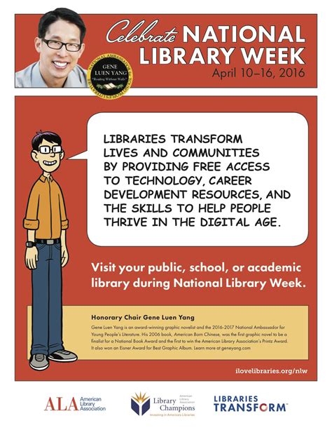 Celebrate National Library Week April 10th 16th 2016 Library Week