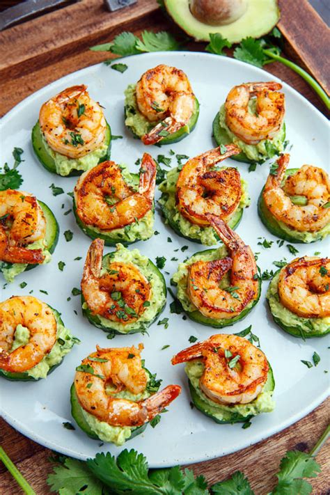 17 shrimp appetizers you need for party season. Blackened Shrimp Avocado Cucumber Bites Recipe on Closet ...