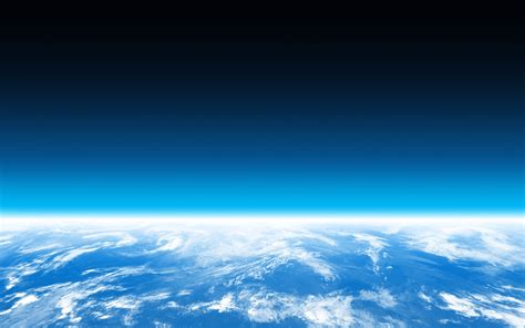 Wallpaper Sunlight Planet Sky Earth Horizon Cloud Screenshot