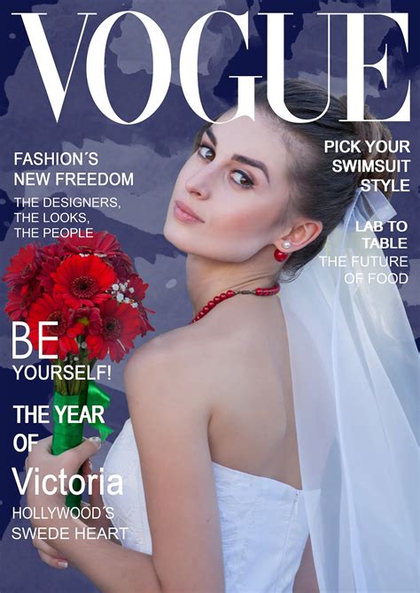 Vogue Magazine Cover Template Printable Word Searches Hot Sex Picture