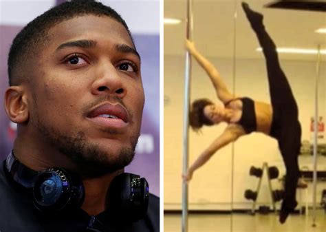 The british boxer has devoted the last ten years of his life to his career. The pole dancer who captured boxer Anthony Joshua's heart