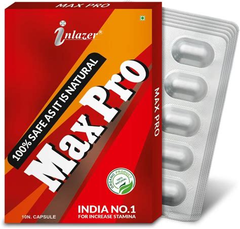 Inlazer Max Pro Sex Time Supplement For Intensity Increses Orgasm Price