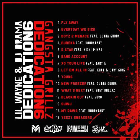 Hear Lil Waynes New Mixtape Dedication 6 Hiphop N More