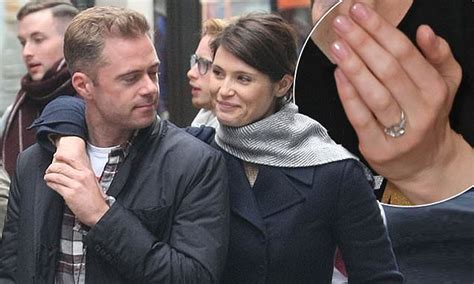 Bond Girl Gemma Arterton 33 Shows Off Huge Sparkler Daily Mail Online