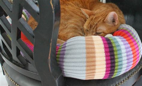 Upcycle Old Sweater Into Cute Pet Bed