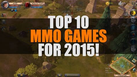 Top 10 Best Mmorpgs For 2015 Top 10 Upcoming Games Youtube
