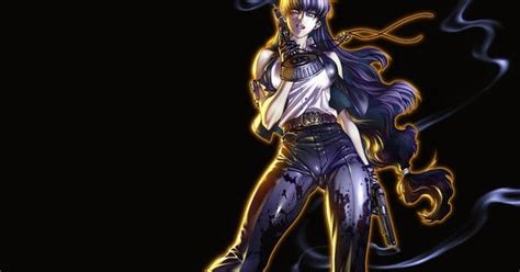 Bad Ass Anime Girl With Guns Black Lagoon Roberta Sean Smith