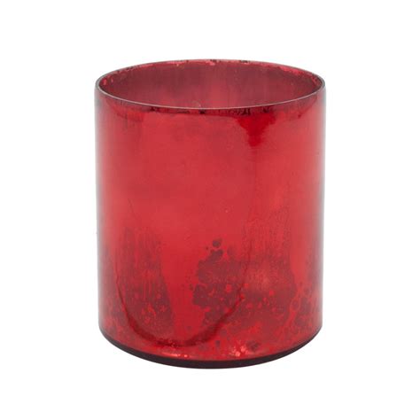 Antique Red Glass Vase Decor For You