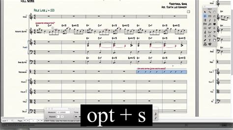 Slash And Rhythmic Notation In Finale Commercial Music Arrangement