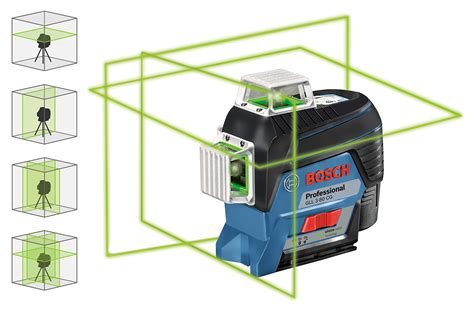 Bosch Professional 12v System Laser Level Gll 3 80 Cg Without Battery