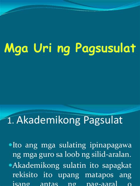 Kahulugan At Katangian Ng Teknikal Na Pagsulat Depaggo Mobile Legends