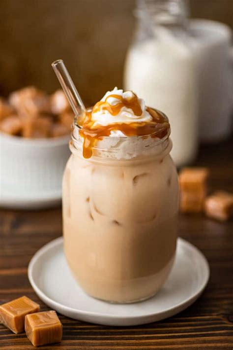 Iced Caramel Latte Baking Mischief