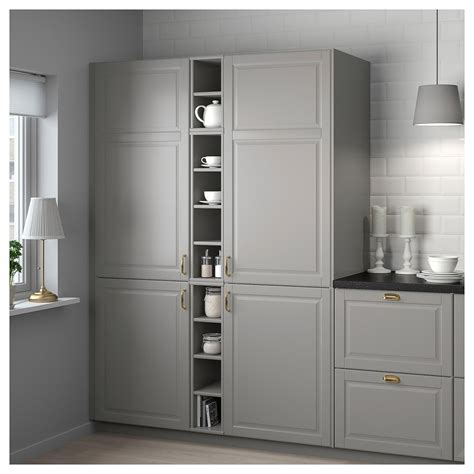 Wonderful tall kitchen cabinets pantry storage cabinet best free. TORNVIKEN Otvoreni ormarić - siva 20x37x80 cm | Open ...