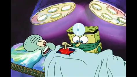 Squidward Gets Open Heart Surgery Youtube
