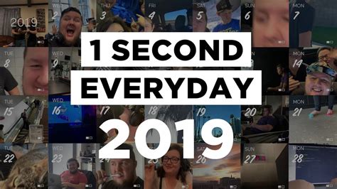 2019 1 Second Everyday Youtube