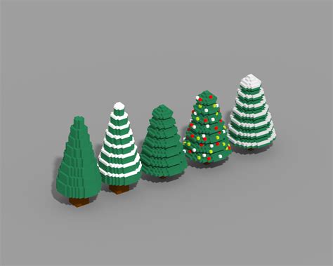 Voxel Christmas By Odd1in