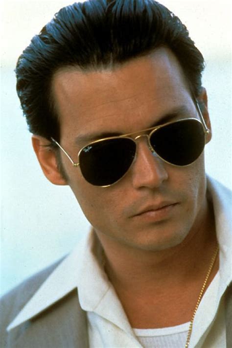 Johnny Depp Wearing His Ray Ban Aviator 3025 Sunglasses Stop Swooning