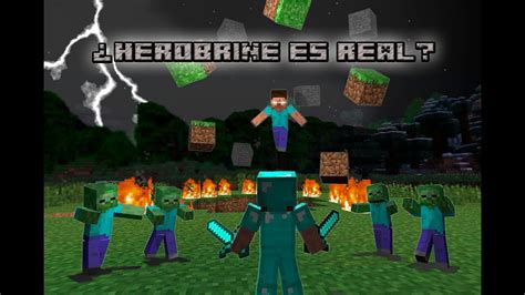 Herobrine attacks once again and steve must use his armoury of diamond. Minecraft | Herobrine es real? | Danos tu opinión al ver ...