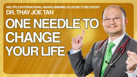 This Man Can Change Your Life With One Needle Dr Tan Youtube