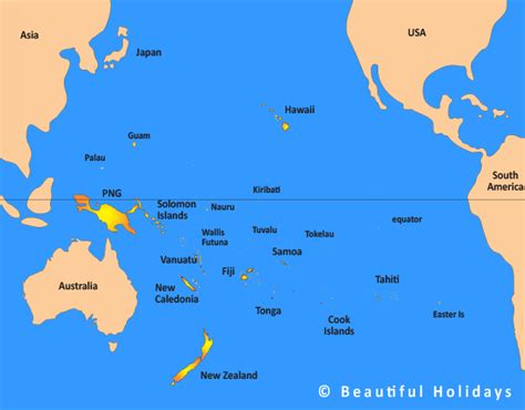 South Pacific Islands Holiday Guide Beautiful Holidays