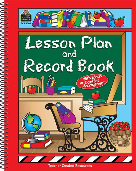 Lesson Plan and Record Book - TCR3008 | Teacher Created Resources