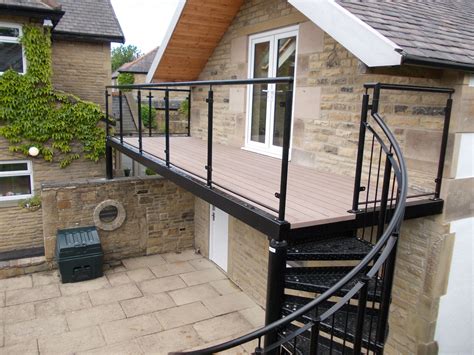 Bradfabs Were Commissioned To Make This Balcony And Spiral Staircase