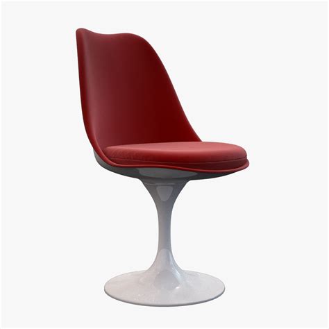 Tulip Chair 3d Model 25 3ds C4d Max Obj Free3d