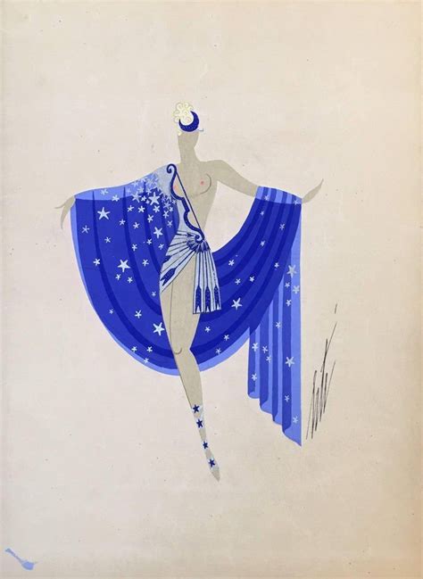 Erté Arthémis Art Deco Paintings Art Deco Illustration Erte Art