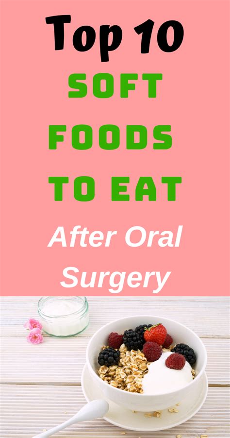 Dental surgery can be a daunting task but the recovery can be even more stressful if you don't know what to eat. Top 10 Soft Foods to Eat After Oral Surgery # ...