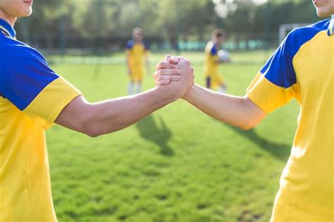 Amateur Football And Teamwork Concept Free Photo
