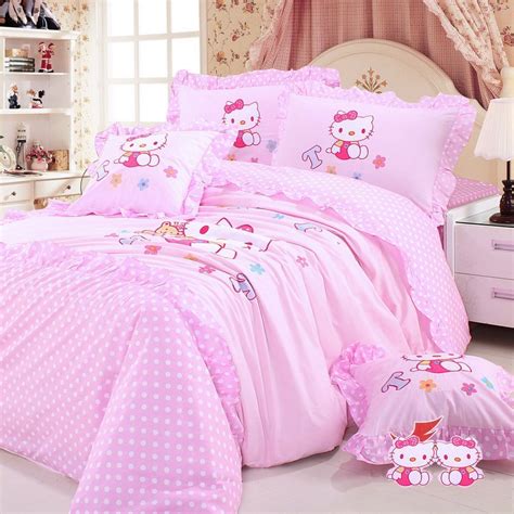 Select from the following color/styles & sizes. Hello Kitty Bedding Set - Home Furniture Design