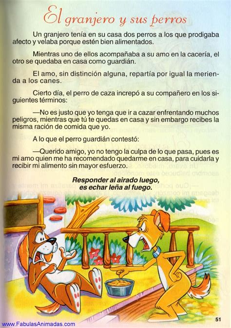 El Granjero Y Sus Perros Spanish Books Learning Spanish Fables