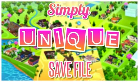 Sims 4 Best Save Files
