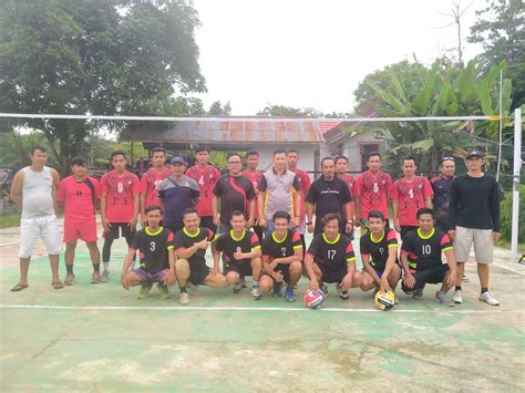 Kecamatan Menjalin Adakan Turnamen Bola Volly Dalam Rangka Hut Kemerdekaan Ri Ke Divisi