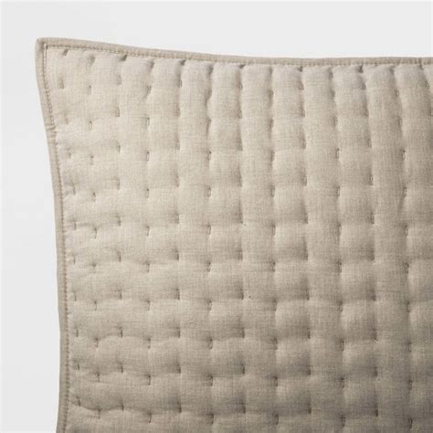 cashmere blend quilted pillow sham casaluna™