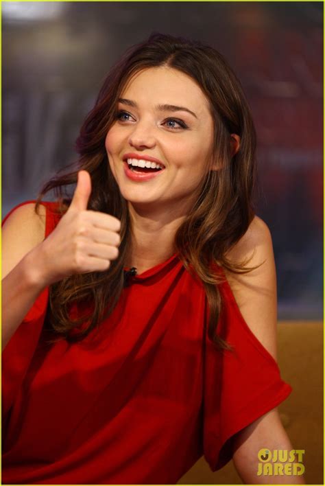 Miranda Kerr Is Red Hot As She Drops By Fox And Friends On Wednesday October 19 In New York City