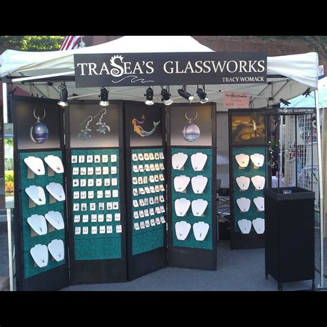 Tracy Womack Art Show Jewelry Booth Photo