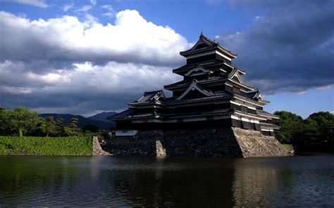 Landscape Japan Castle Wallpapers Hd Desktop And