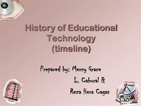 Ppt History Of Educational Technology Timeline Powerpoint