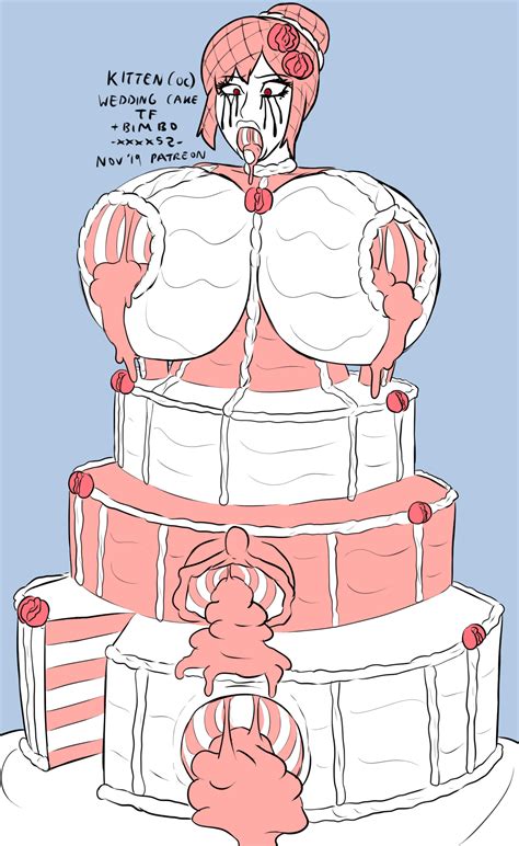 Rule 34 Bimbo Cake Food Transformation Gaping Anus Gaping Mouth Gaping Nipples Gaping Pussy